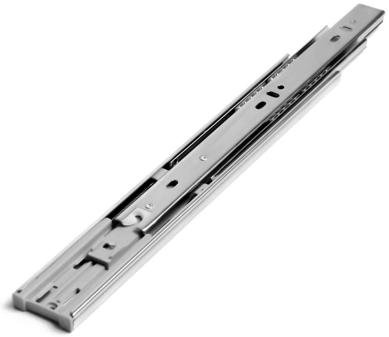 Шариковые направляющие ТУНДРА, с доводчиком 4510, L=300 мм. H=45 мм. 2 шт