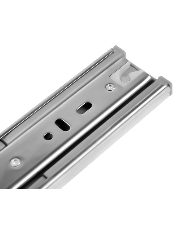 Шариковые направляющие ТУНДРА, с доводчиком 4510, L=350 мм. H=45 мм. 2 шт