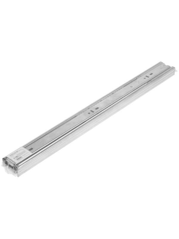 Шариковые направляющие ТУНДРА, с доводчиком 4510, L=500 мм. H=45 мм. 2 шт