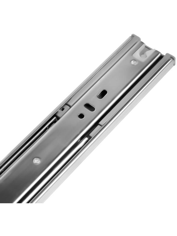 Шариковые направляющие ТУНДРА, с доводчиком 4510, L=500 мм. H=45 мм. 2 шт