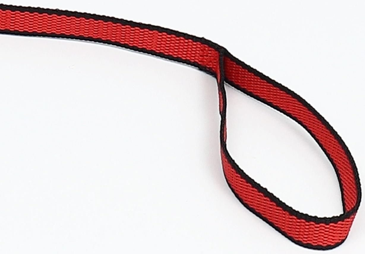 Поводок 3 м х 1,5 см, красно-чёрный