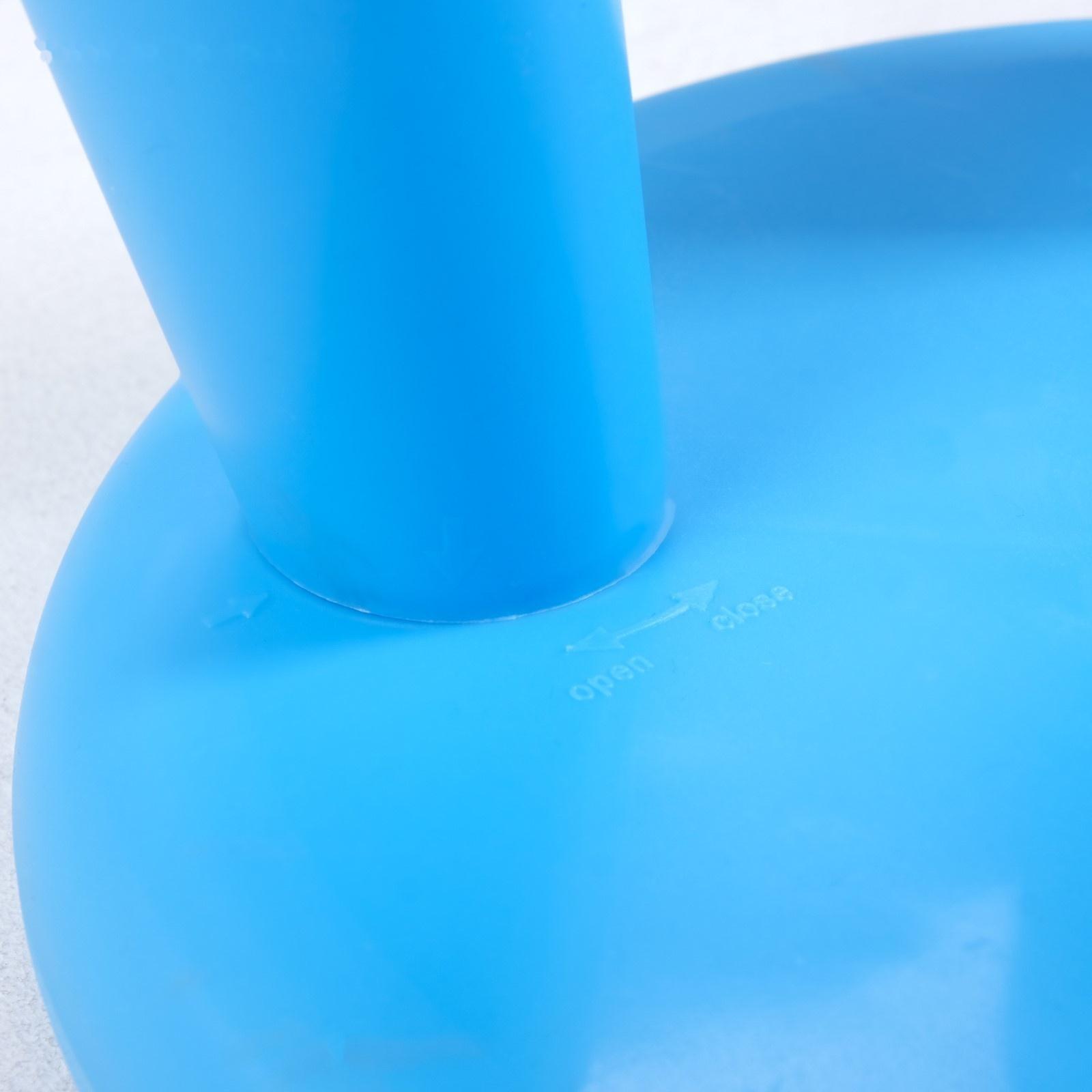 Табурет детский пластиковый, LXS-302, Голубой