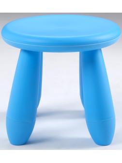 Табурет детский пластиковый, LXS-302, Голубой