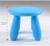 Табурет детский пластиковый, LXS-302, Голубой