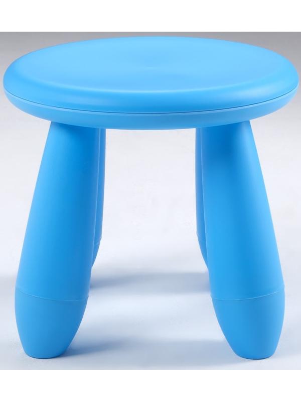 Табурет детский пластиковый, LXS-302, Голубой