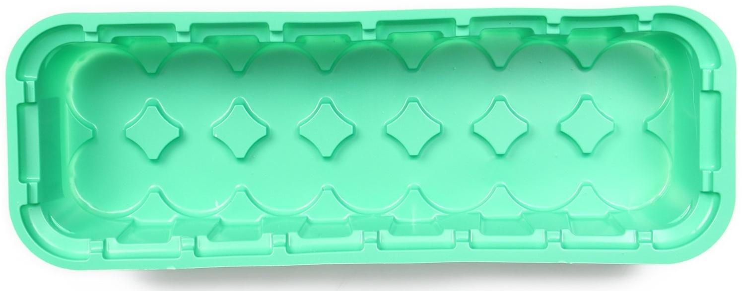 Мини-парник для рассады, 35 × 13 × 11 см, вставки (14 шт.) под таблетки для рассады d = 4 см