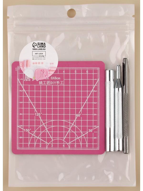 Набор инструментов для ручной установки S-образных кнопок №633, d = 12 мм