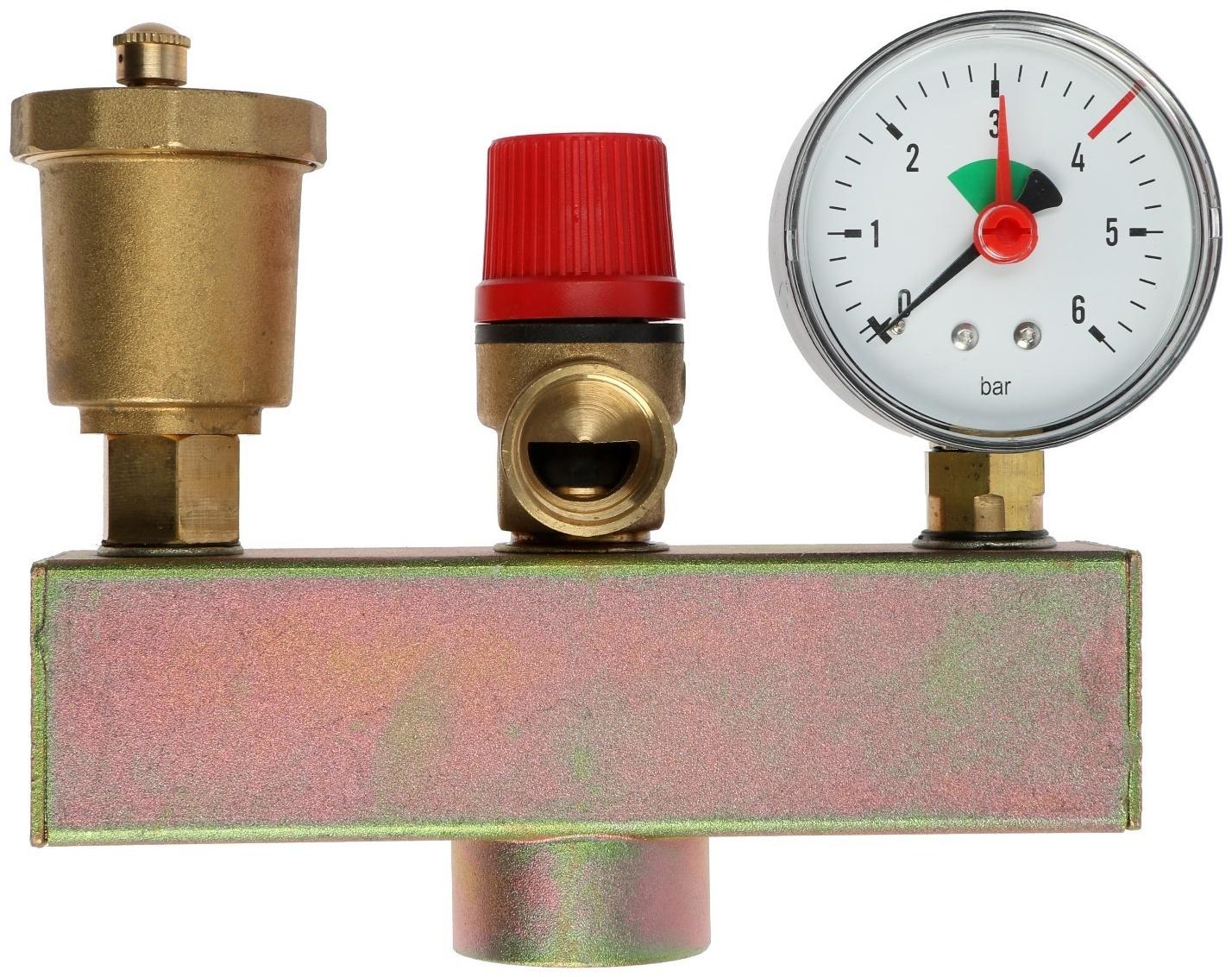 Группа безопасности STT, для котлов отопления, 1