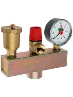 Группа безопасности STT, для котлов отопления, 1