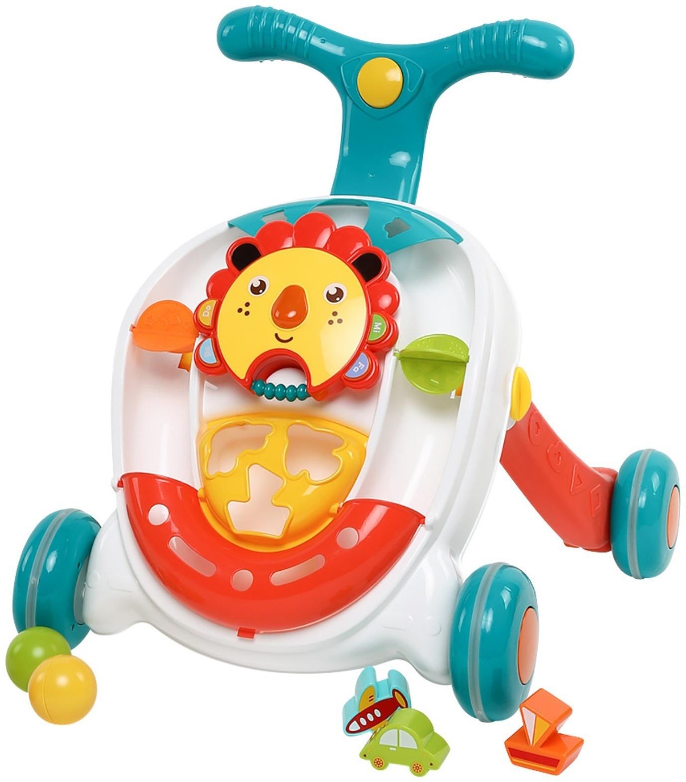 Развивающий игровой центр Everflo Rolling Balls Lion HS0474722, разноцветный