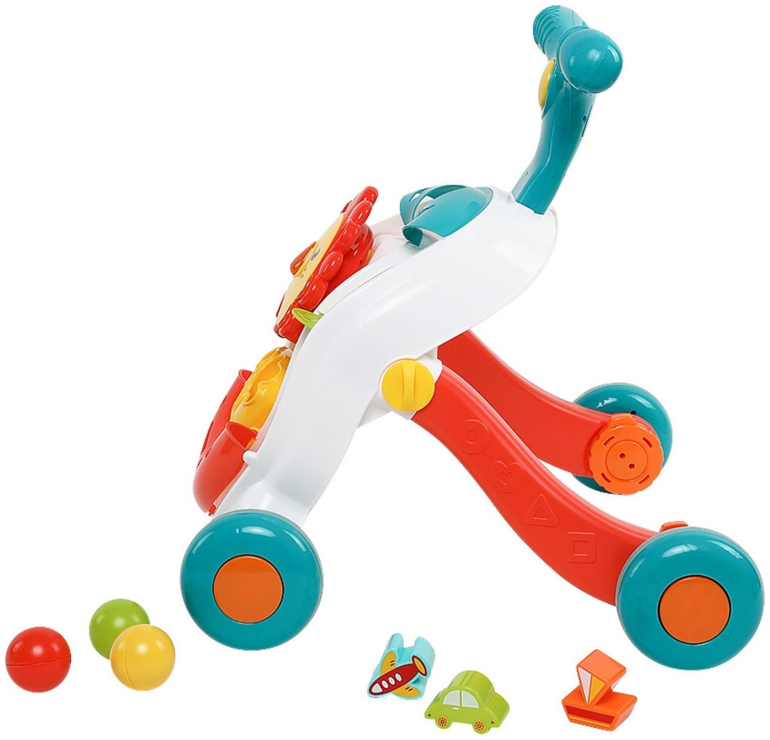 Развивающий игровой центр Everflo Rolling Balls Lion HS0474722, разноцветный