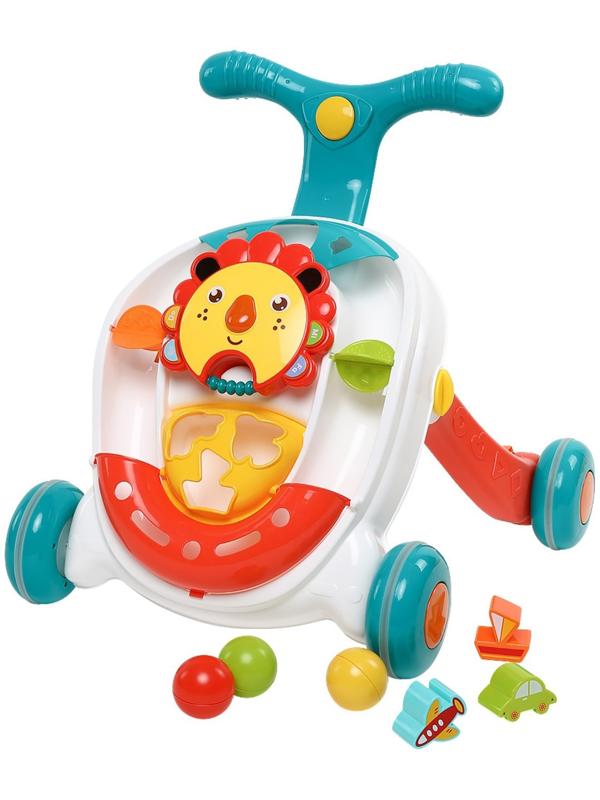 Развивающий игровой центр Everflo Rolling Balls Lion HS0474722, разноцветный