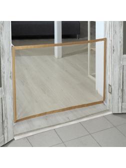 Барьер-сетка для животных на проёмы, 116 х 82 см, бежевый