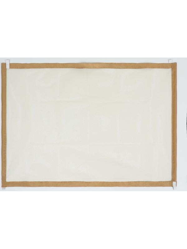 Барьер-сетка для животных на проёмы, 116 х 82 см, бежевый