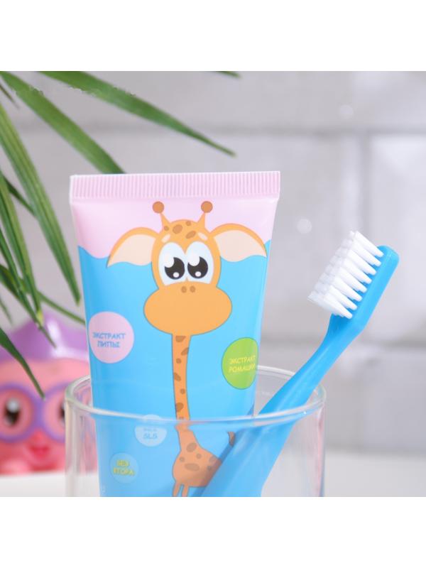 Набор Silcamed Baby Shark Детская зубная паста + Зубная щетка микс