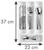 Лоток для столовых приборов Tescoma Flexispace, 37х22.2 см