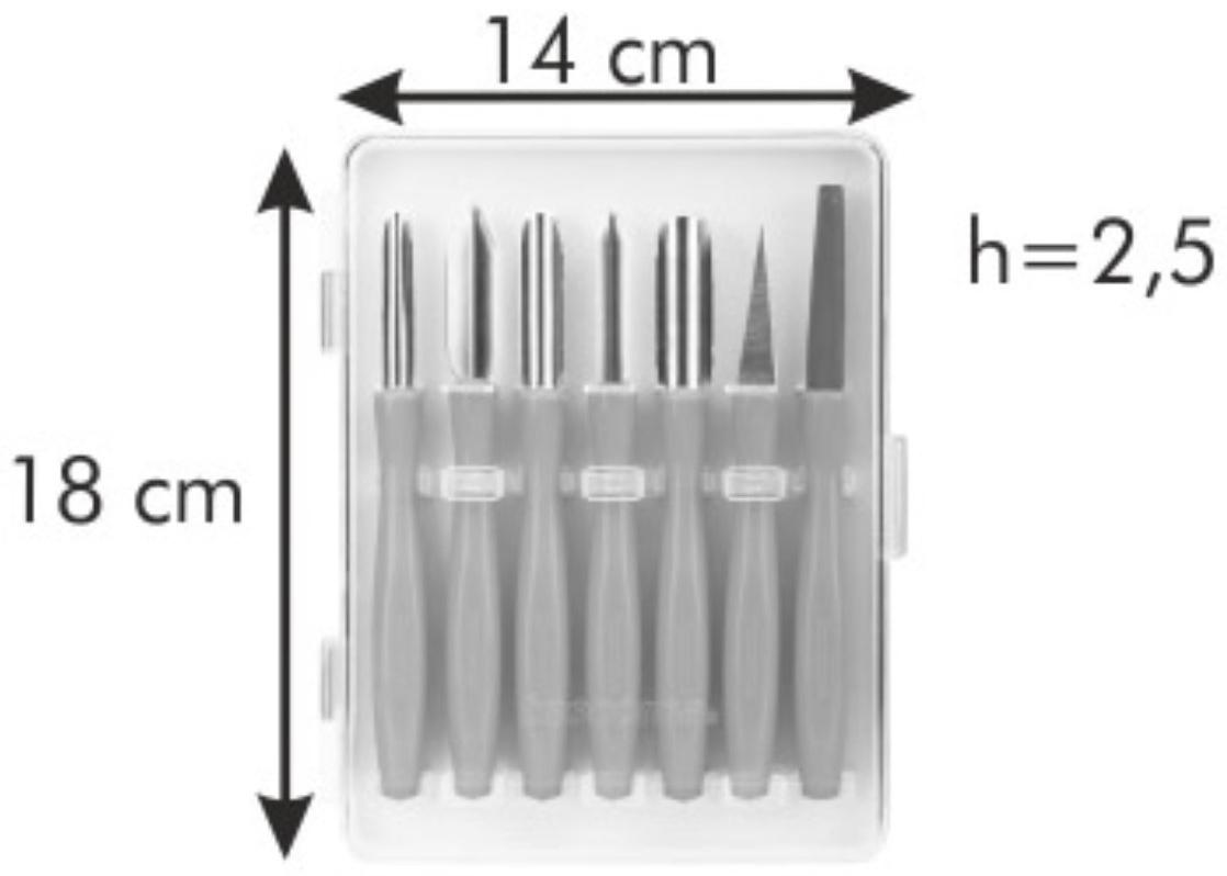 Набор для фигурной нарезки Tescoma Presto Carving