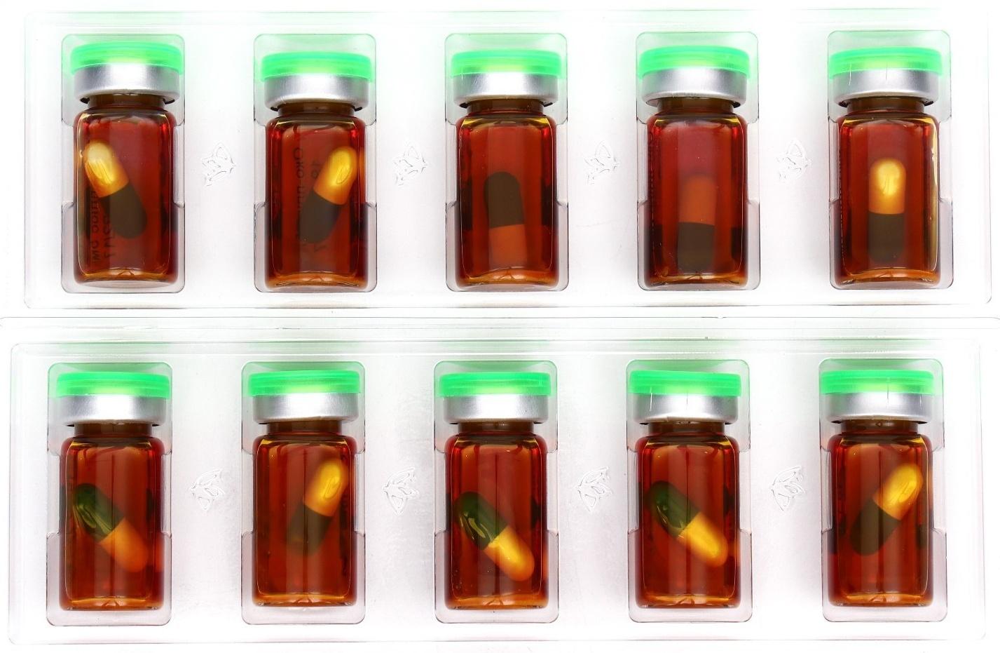 Органический комплекс для глаз Око-Плюс, 10 ампул по 500 мг в среде-активаторе