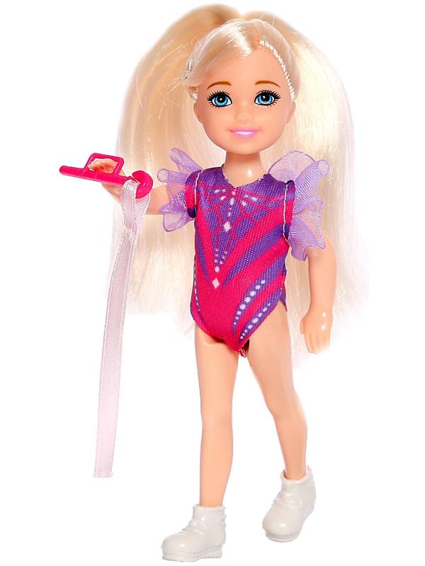 Кукла-модель «Ксения. Чемпионат по гимнастике», шарнирная
