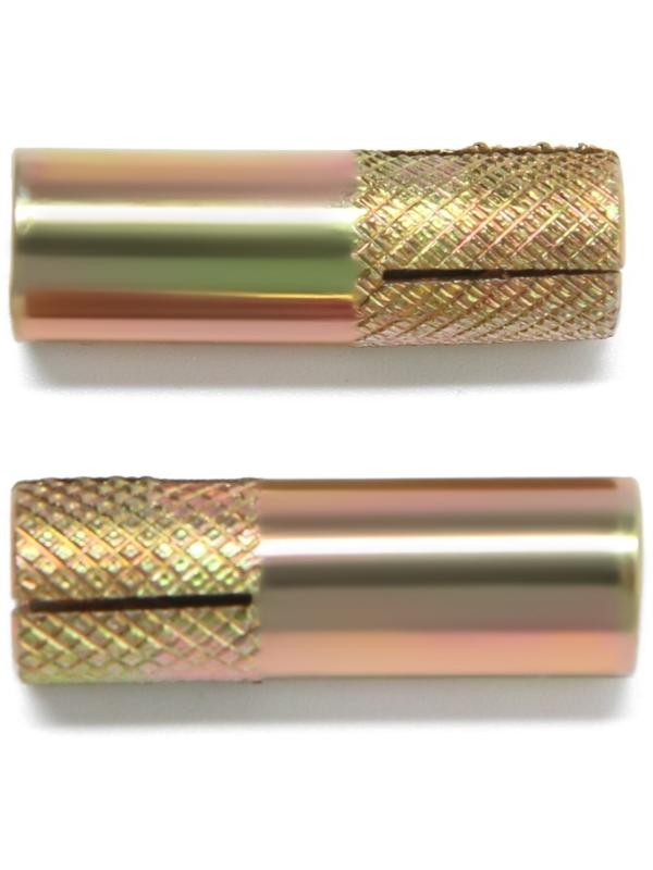 Анкер, забиваемый, стальной, желтопасированный, М8х30 мм, 100 шт