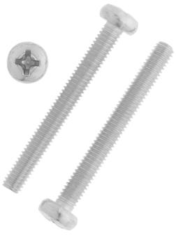 Винт, с полукруглой головкой, оцинкованный, DIN7985, М4х35 мм, 1000 шт