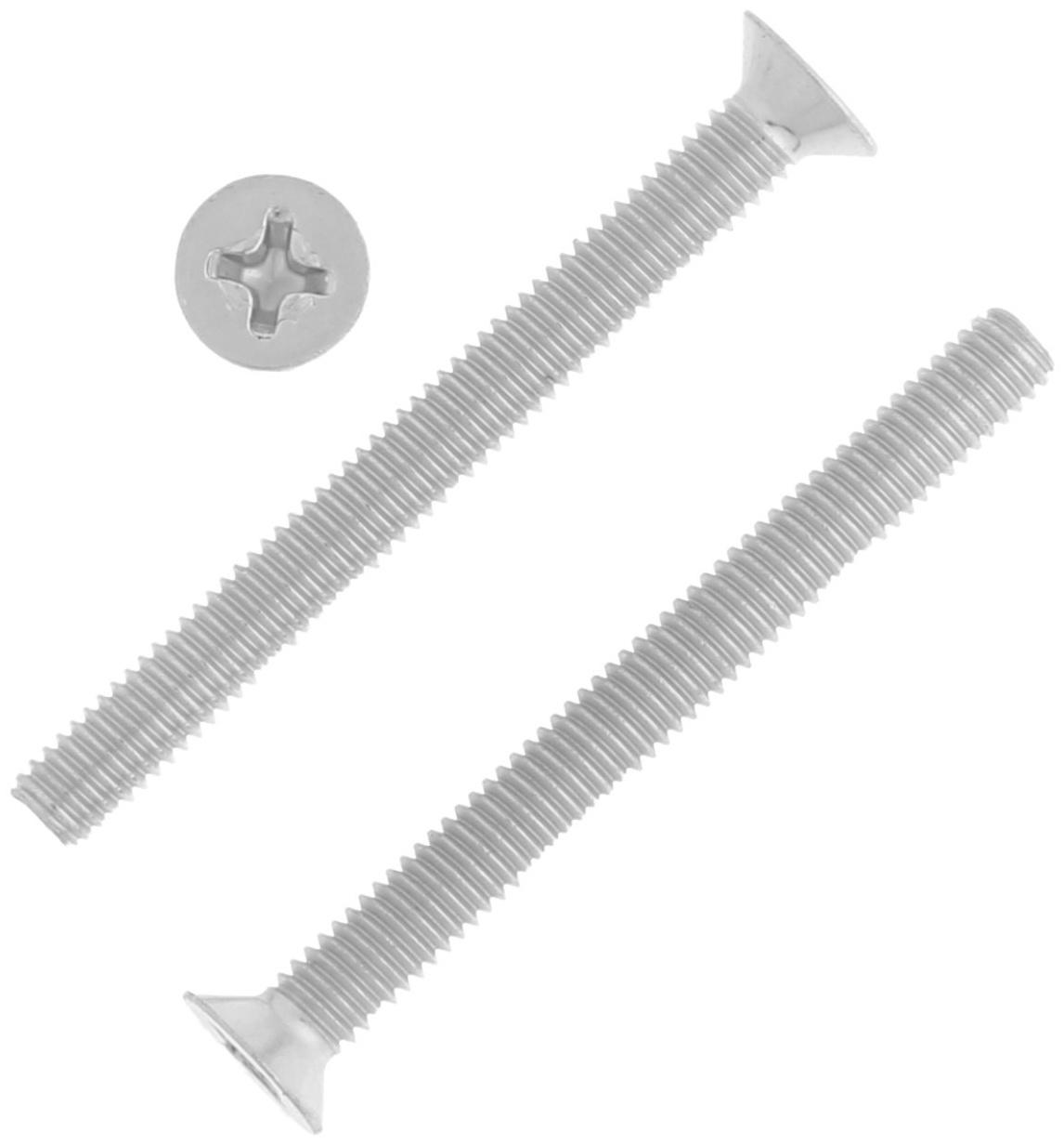 Винт, потайной, оцинкованный, DIN965, М4х40 мм, 1000 шт