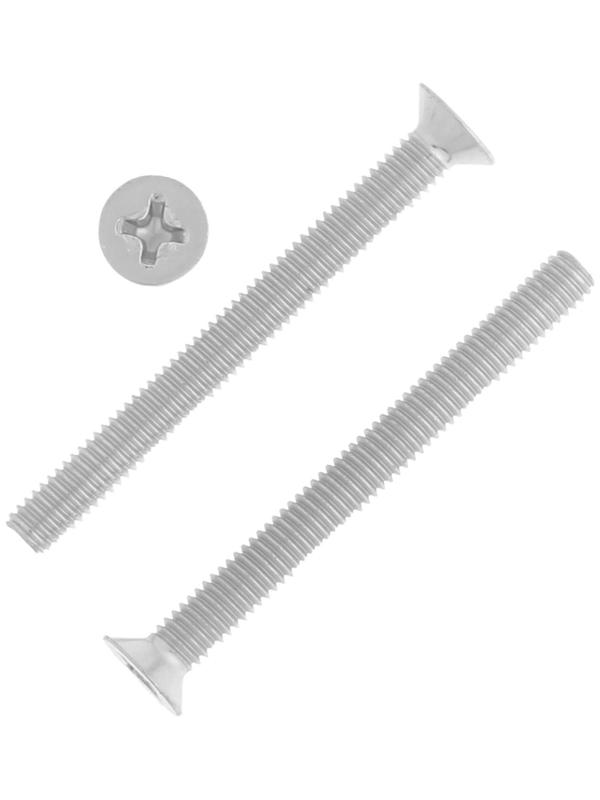 Винт, потайной, оцинкованный, DIN965, М4х40 мм, 1000 шт