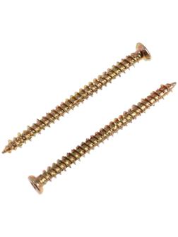 Шуруп по бетону, 7,5х92, жёлтый цинк,  200 шт