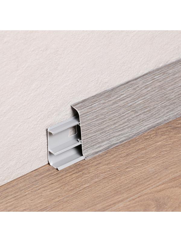 Плинтус напольный 55мм 