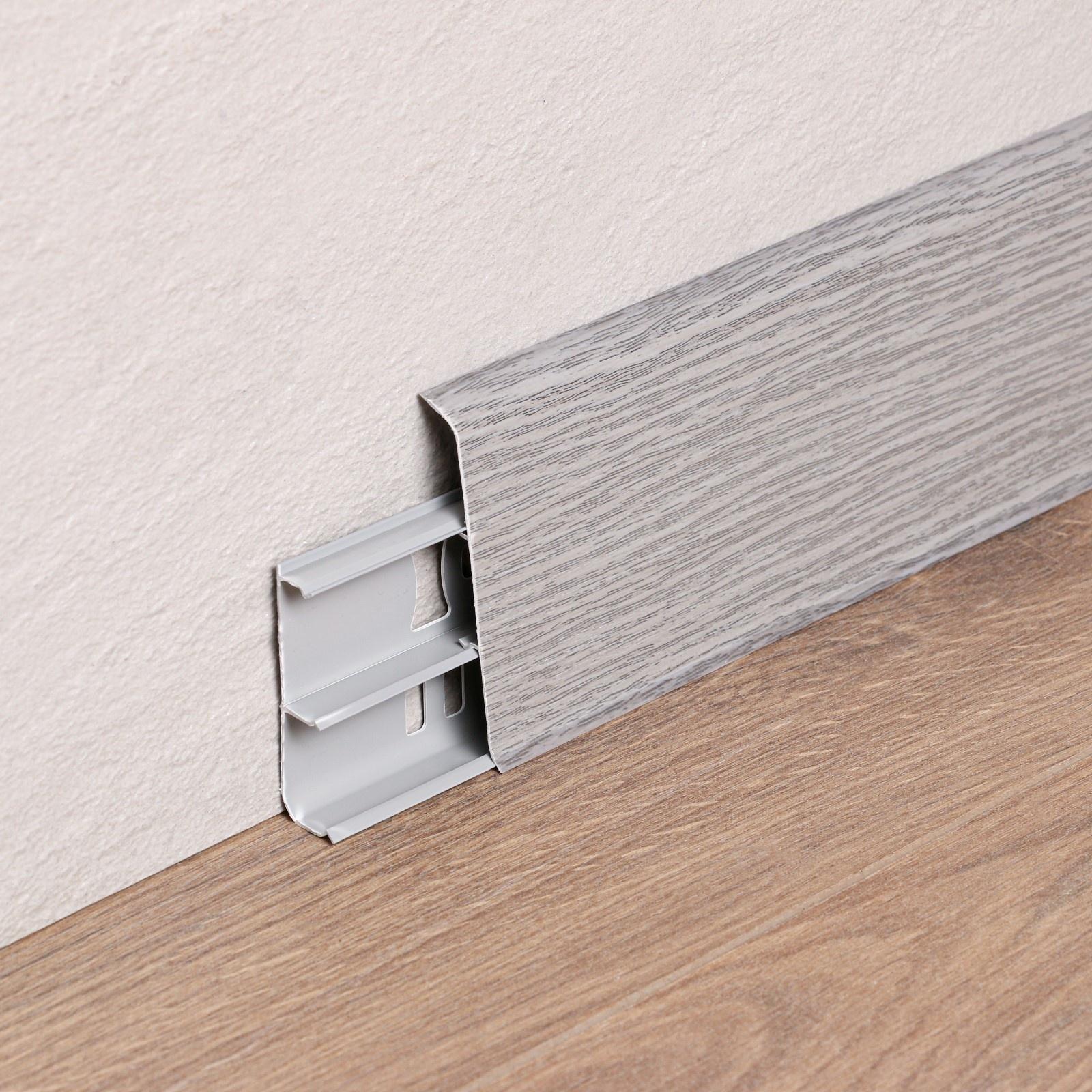 Плинтус напольный 85мм 2,2м 