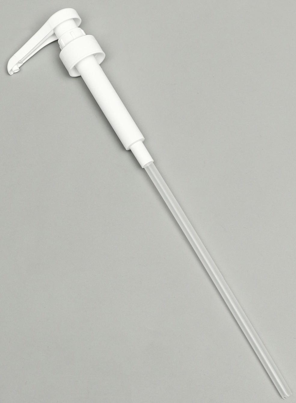 Помпа - дозатор для сиропа, белая, 5мл