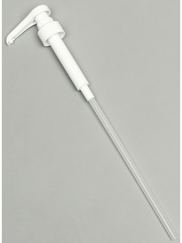 Помпа - дозатор для сиропа, белая, 5мл