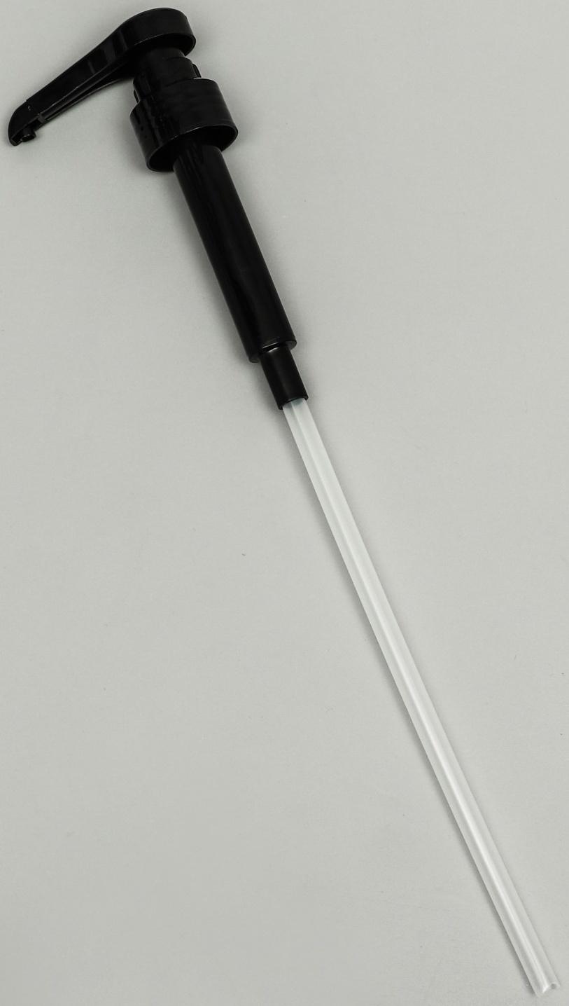 Помпа - дозатор для сиропа, черная, 5мл