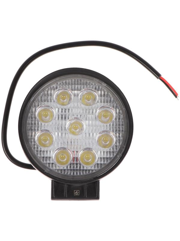 Светодиодная фара Вымпел WL-827F, ближний свет, корпус металл, 9 диодов