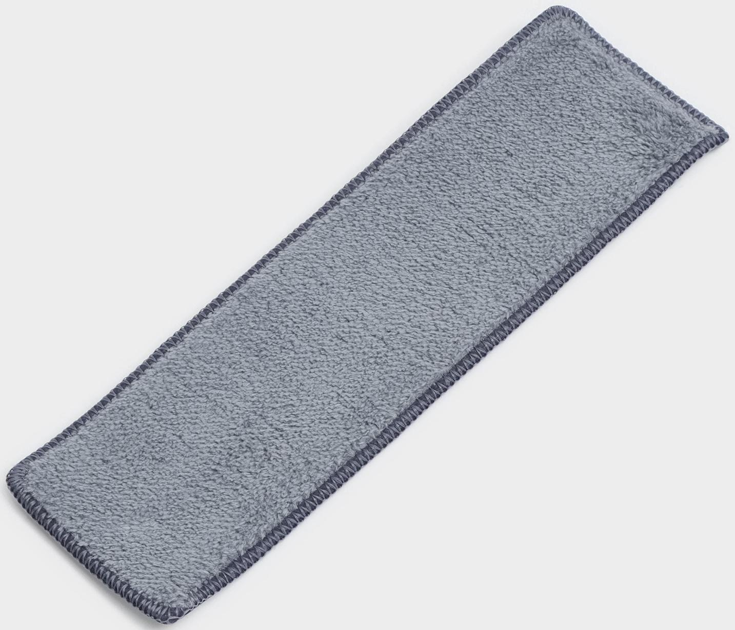 Окномойка с насадкой из микрофибры Raccoon, фиксатор, стальная телескопическая ручка, 28,5×8,5×85(135) см