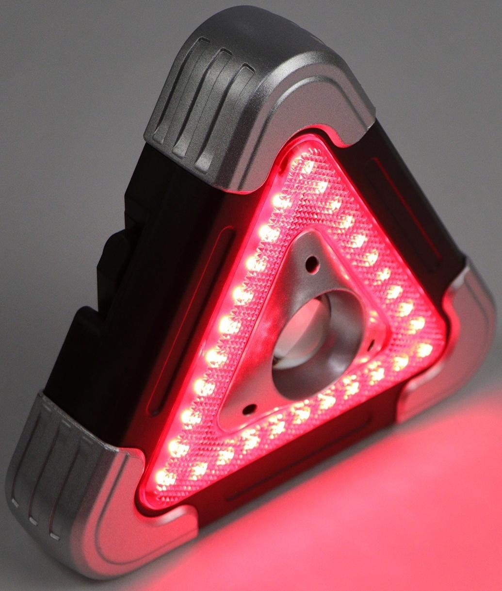 Аварийный знак - фонарь FENOX (прожектор), многофункциональный, FAU1029