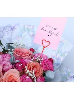 Держатель для открытки в букет 