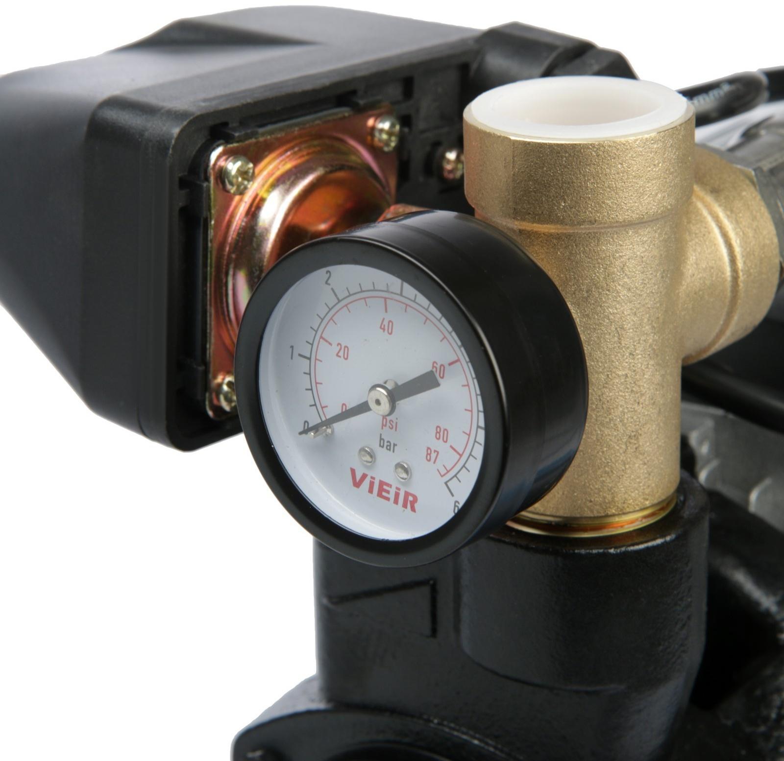 Насосная станция ETERNA AQB-80, 750 Вт, 55 л/мин, напор 50 м, бак 24 л