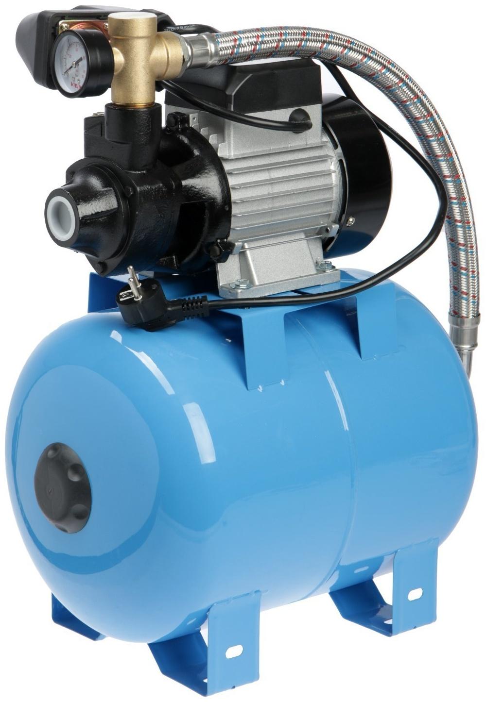 Насосная станция ETERNA AQB-80, 750 Вт, 55 л/мин, напор 50 м, бак 24 л
