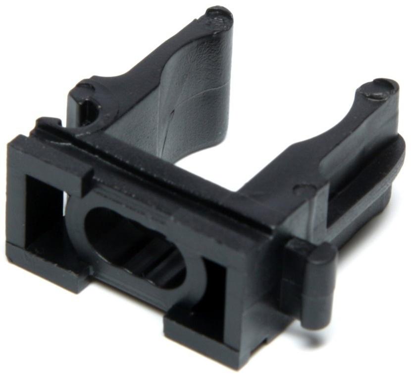 Клипса для труб 16 мм, цвет черный, 300 шт.