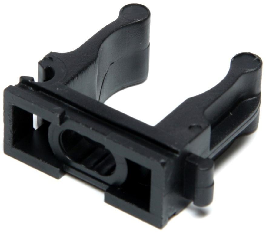 Клипса для труб 20 мм, цвет черный, 250 штчерная