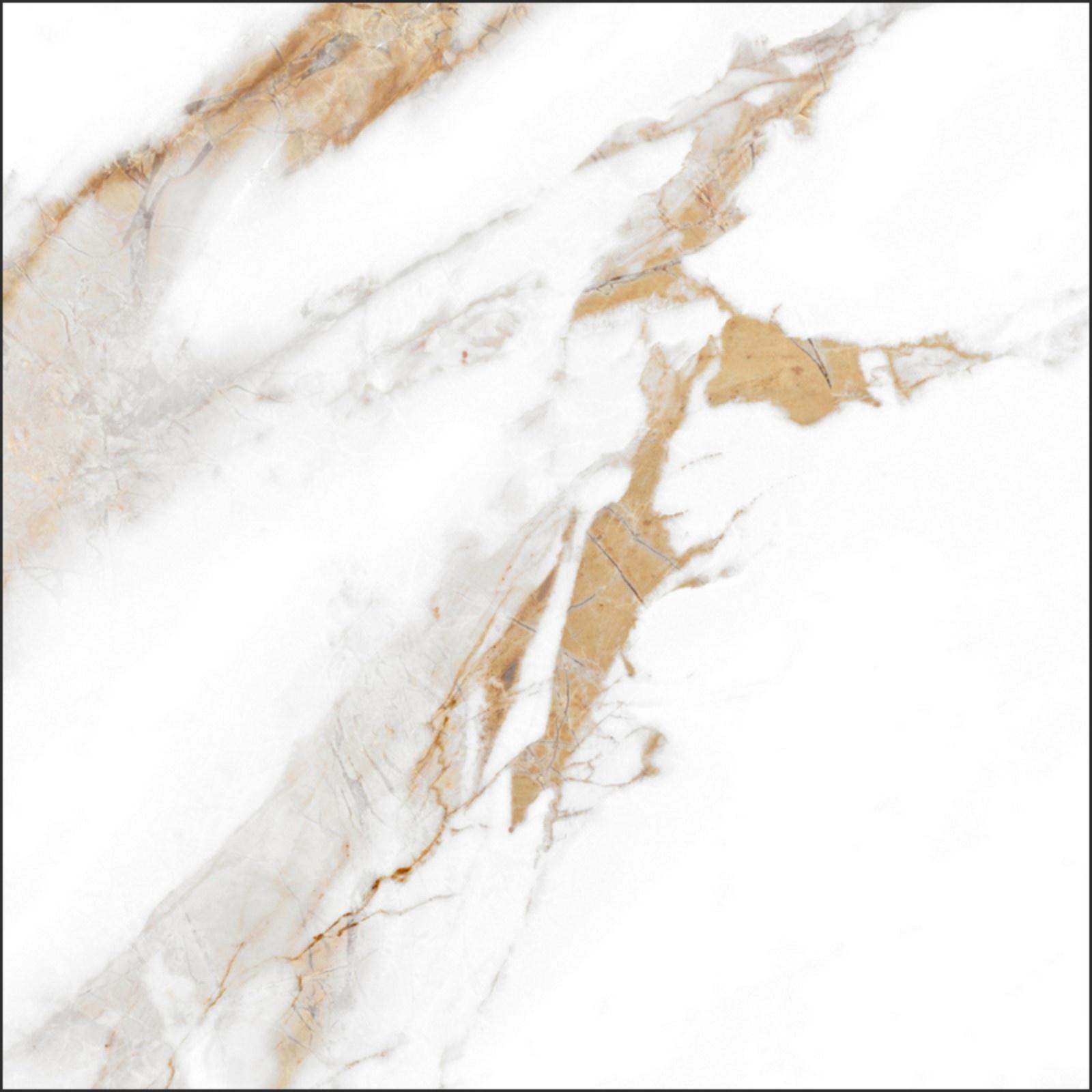 Керамогранит глазурованный Calacatta Royal_GT Белый GT60600103MR, 60 х 60 ( уп. 1,44 м2)