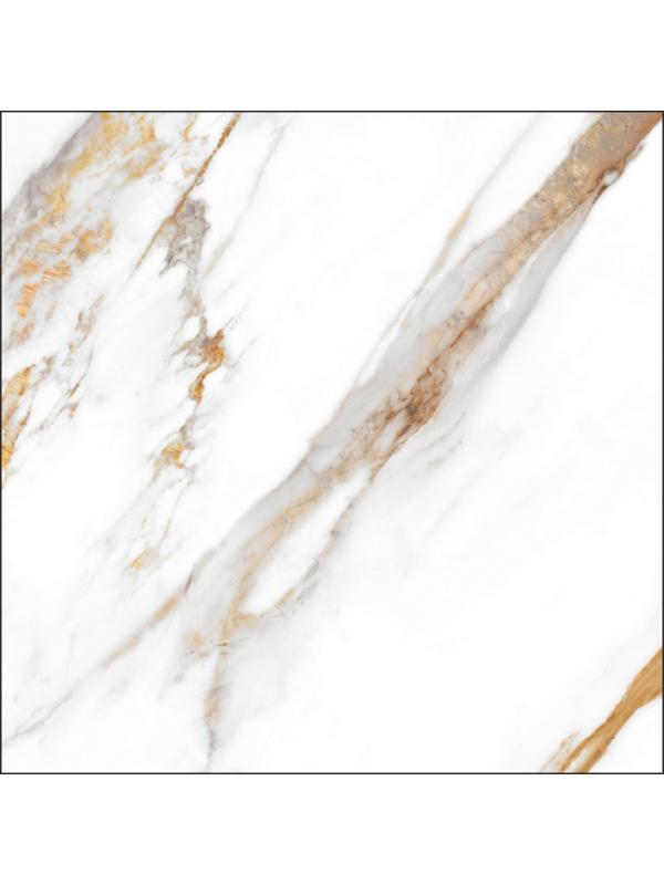 Керамогранит глазурованный Calacatta Royal_GT Белый GT60600103MR, 60 х 60 ( уп. 1,44 м2)