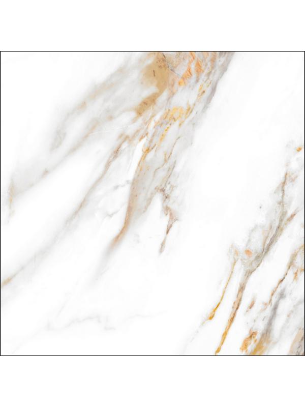 Керамогранит глазурованный Calacatta Royal_GT Белый GT60600103MR, 60 х 60 ( уп. 1,44 м2)