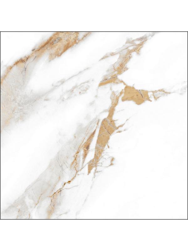 Керамогранит глазурованный Calacatta Royal_GT Белый GT60600103MR, 60 х 60 ( уп. 1,44 м2)