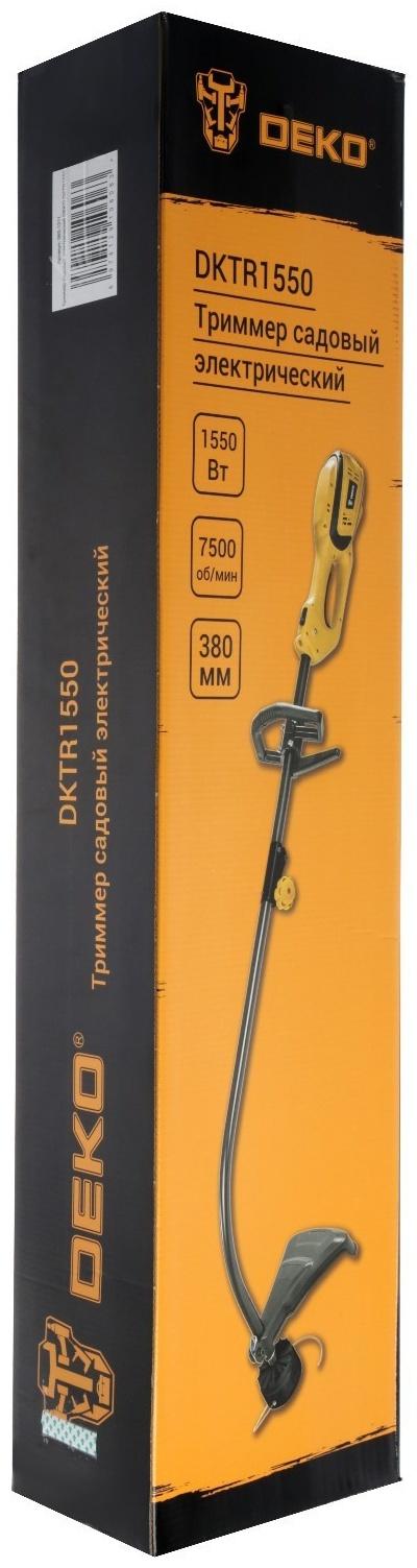 Триммер электрический DEKO DKTR1550, 220 В, 1550 Вт, 7500 об/мин, d=2.3 мм