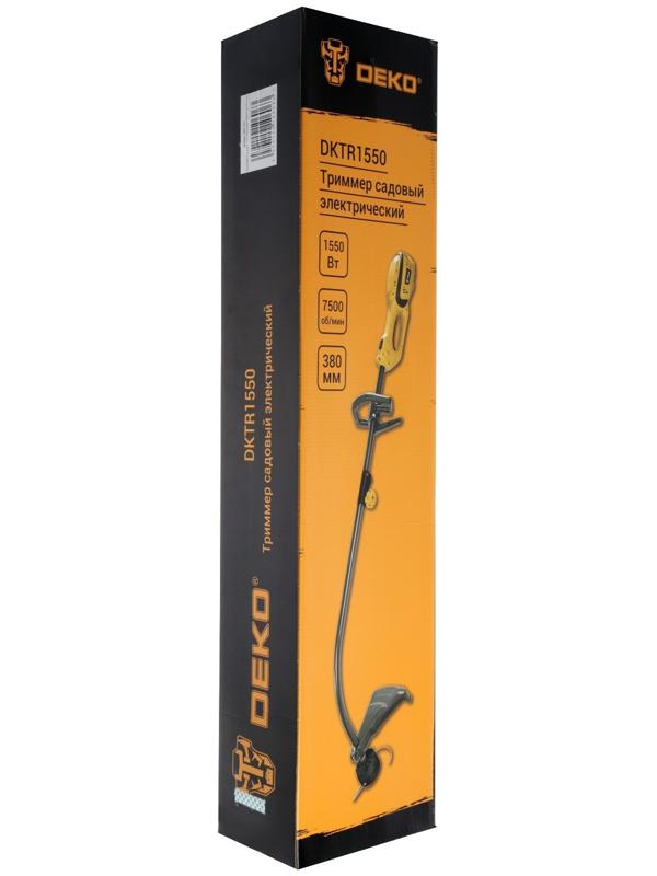 Триммер электрический DEKO DKTR1550, 220 В, 1550 Вт, 7500 об/мин, d=2.3 мм