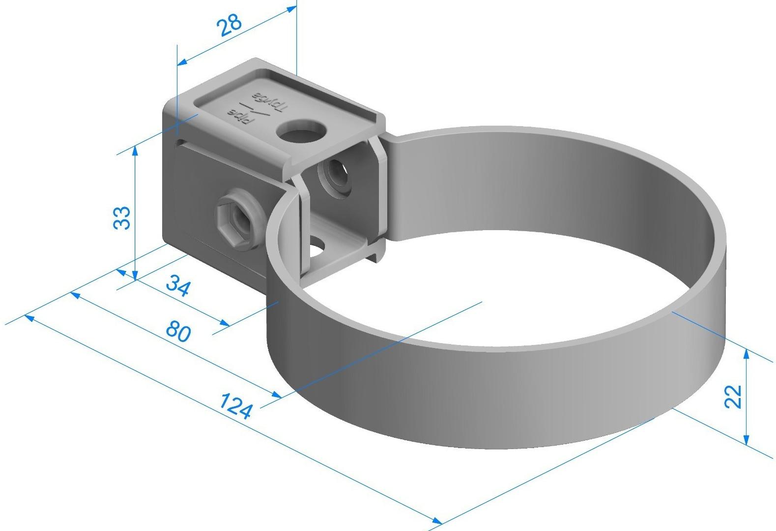Хомут универсальный Döcke PREMIUM Пломбир