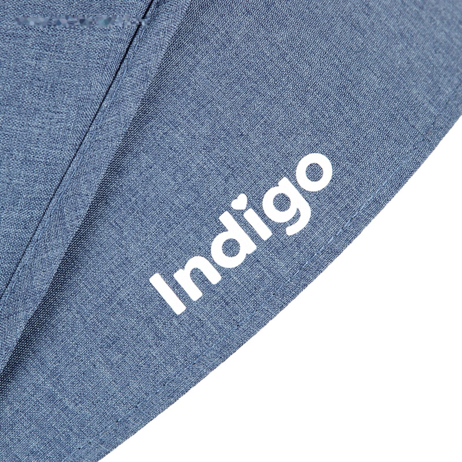 Коляска-трансформер Indigo LOTUS, джинсовый