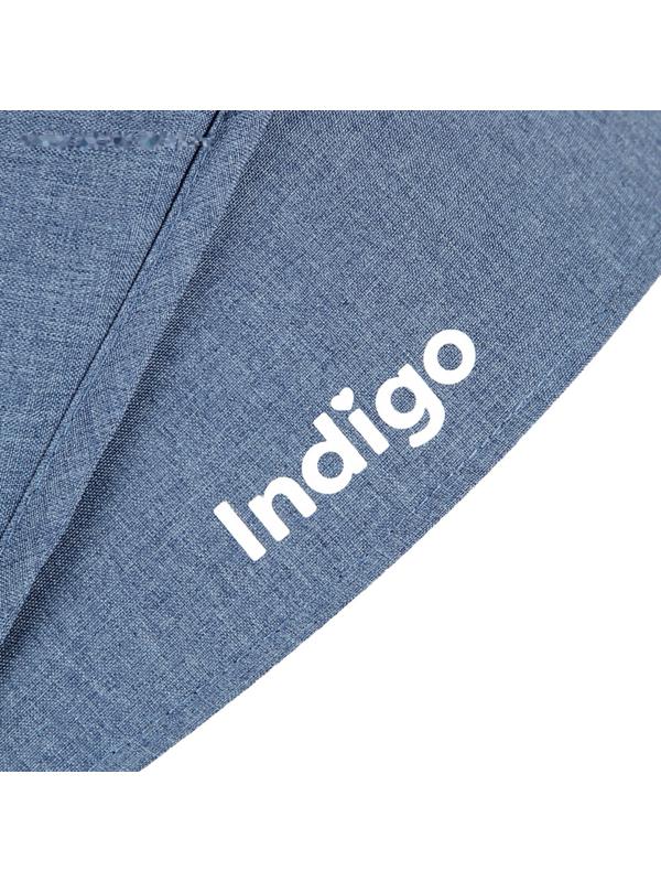 Коляска-трансформер Indigo LOTUS, джинсовый